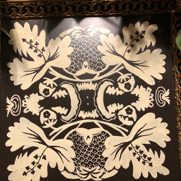 Decorative tray from India - Picture 2 of 8